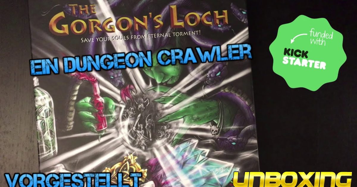 The Gorgon’s Loch (Kickstarter) – VORGESTELLT – UNBOXING – KEINE AHNUNG ABER DAVON VIEL