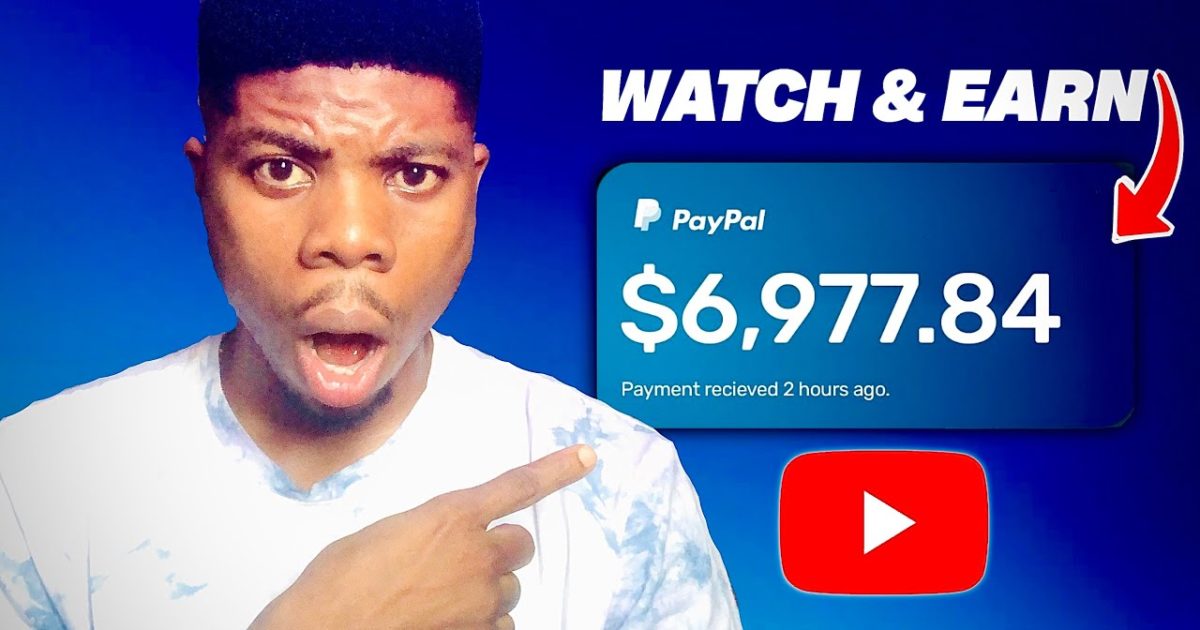 Get PAID $7.48 Per Minute Watching Videos!
